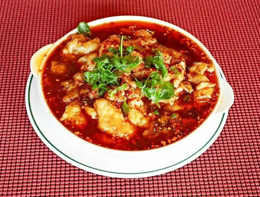 Szechuan fish fillet